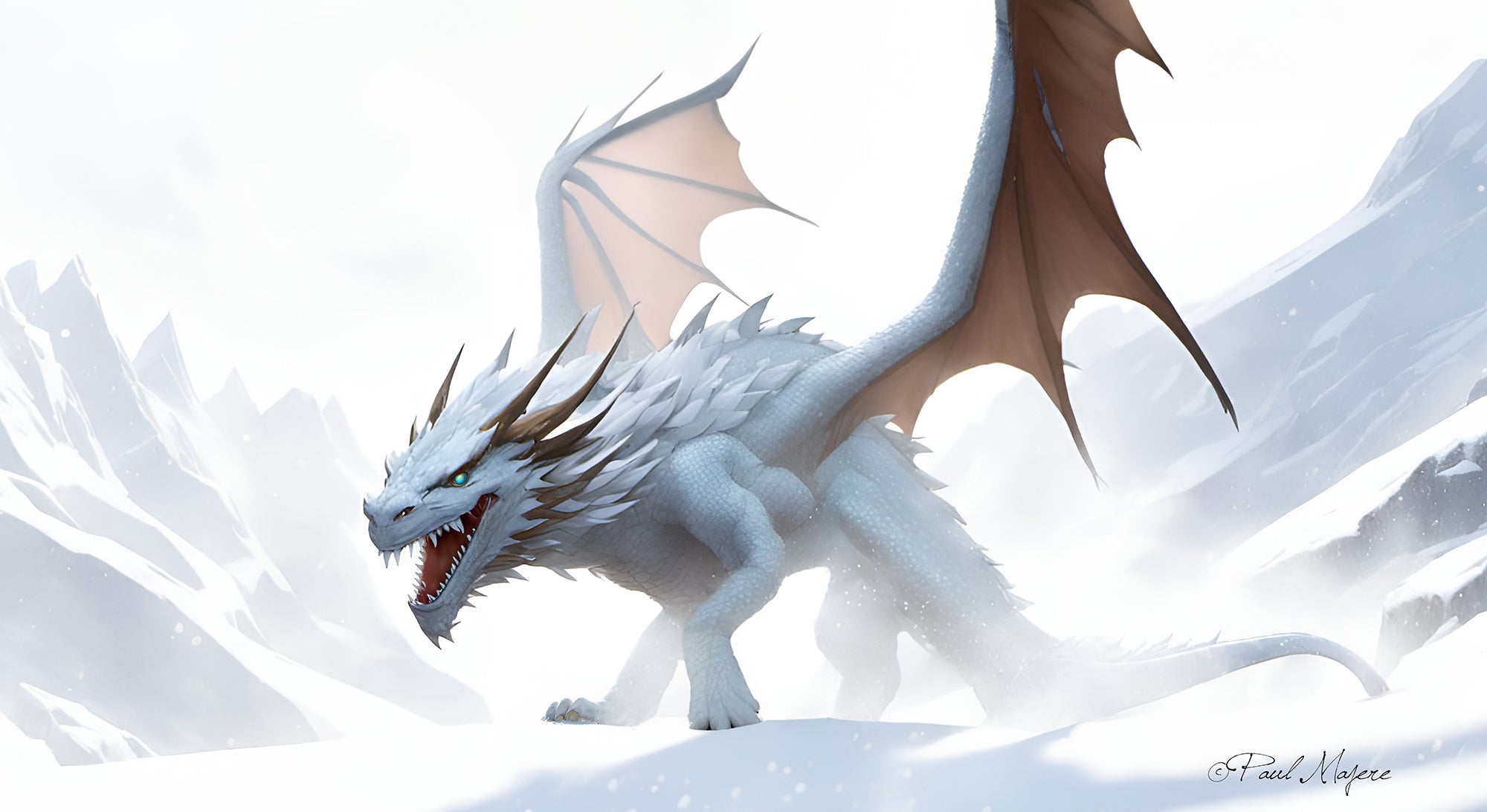 white dragon in the snow vol 3